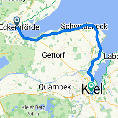Ostsee 2917 Etappe 3: Eckernförde - Kiel