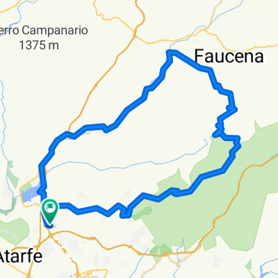 Albolote - Las mimbres - Collado del Agua - Iznalloz - Deifontes - Albolote