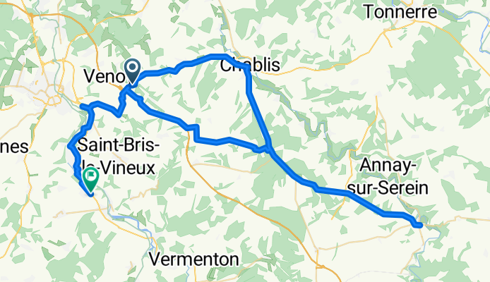 Auxerre to Noyers