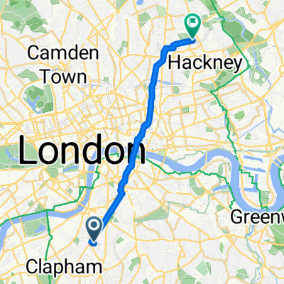 Stockwell to Hackney
