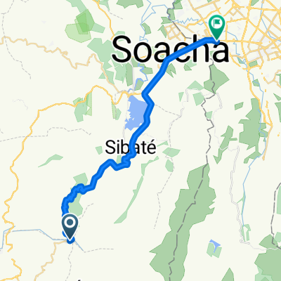 Lengthy bike tour from Paraiso de Pekin to Ciudad Bolivar