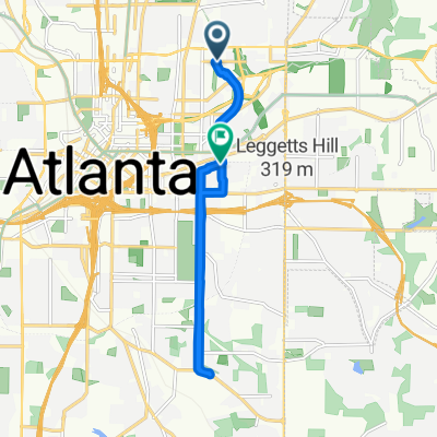 bike tour through Atlanta