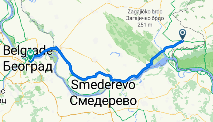 Bela Crkwa - Belgrad