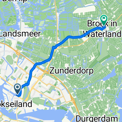 NH Noord to Broek in Waterland