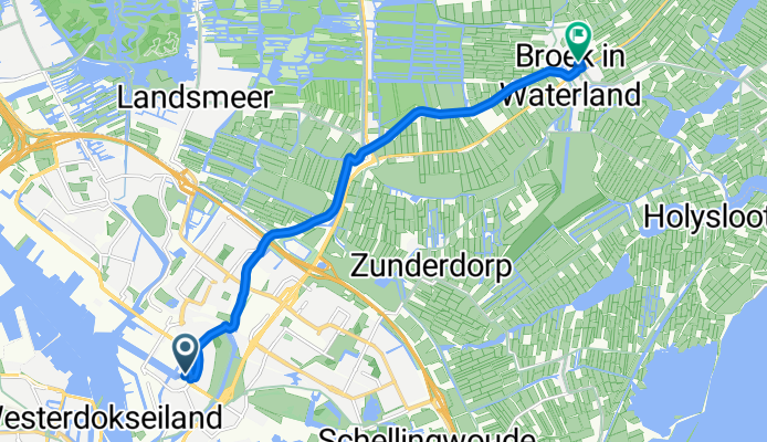 NH Noord to Broek in Waterland
