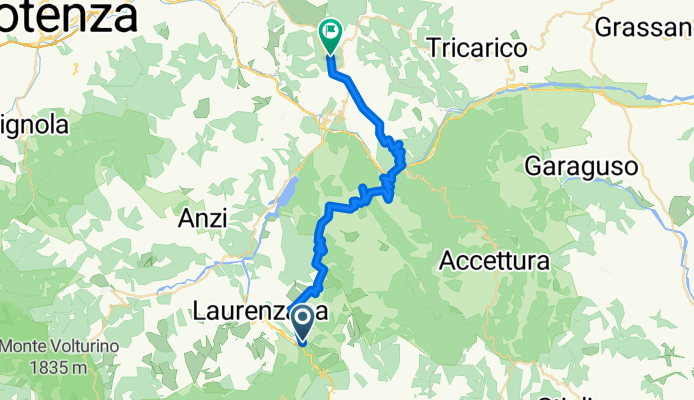 variante Dolomiti Lucane
