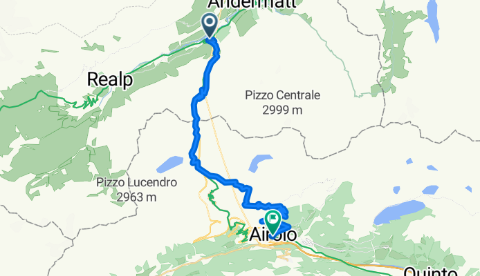 Hospental - Gotthard - Airolo