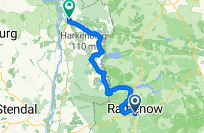 Route in der Bikemap App öffnen