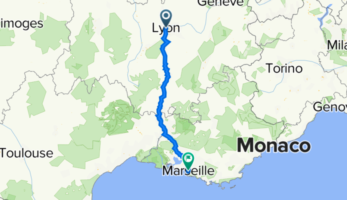 Lyon to Marseille