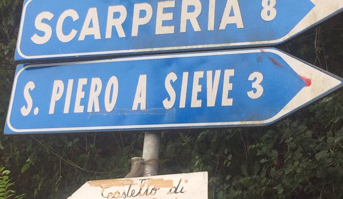 Photo 1 of the Bikemap route "Fiesole / Borgo San Lourenzo"