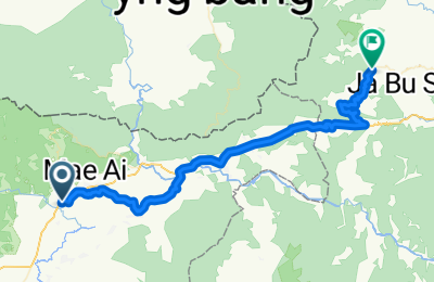 Route in der Bikemap App öffnen