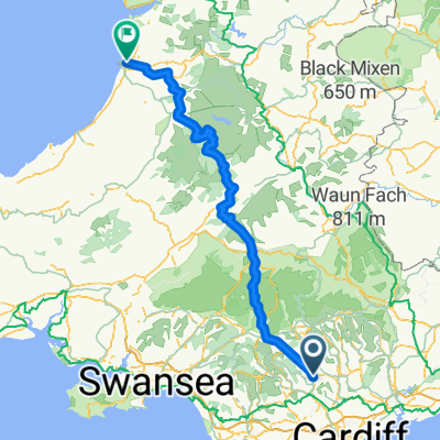 Abercynon to Aberystwyth