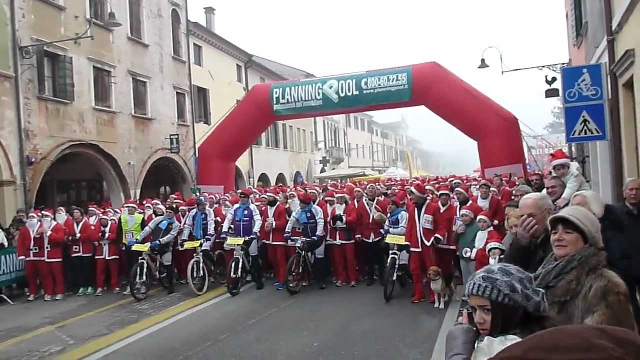 Percorso 5 km corsa babbo natale 2017