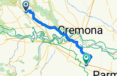 Route in der Bikemap App öffnen