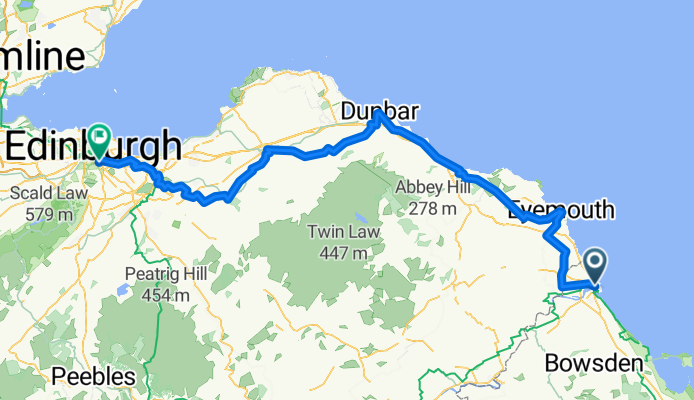 Berwick-upon-Tweed - NCN76 to Dunbar - Commie Pool