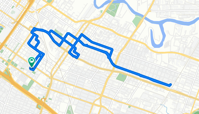 ride through Houston