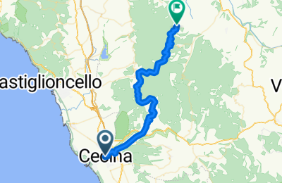 Route in der Bikemap App öffnen