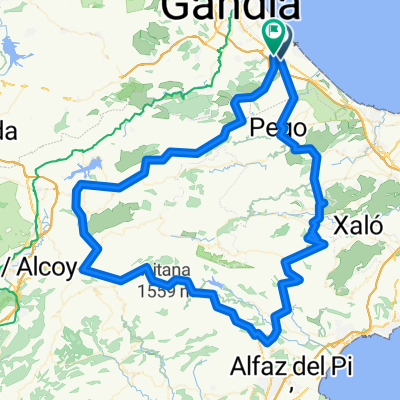 Oliva-ColloRates-Polop-Gorga-Gallinera-Forna-Oliva