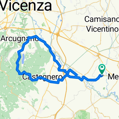 veggiano-lago di Fimon e ritorno