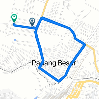 bike tour through Padang Besa