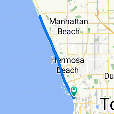 ride through Redondo Beach