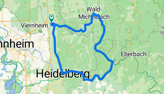 Siedelsbrunn Hirschhorn Weinheim