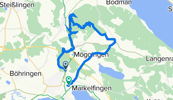 Radrunde durch Radolfzell am Bodensee