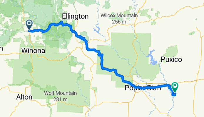 Eminence to Dexter MO