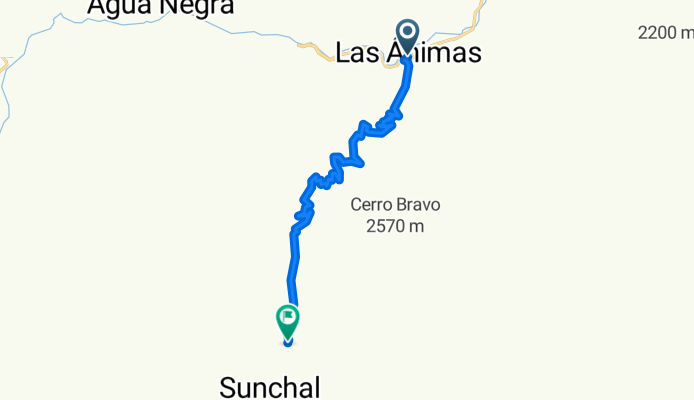 El Nogalar - Escuela Potrero de Diaz (Chicoana)