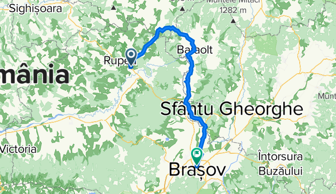 rupea - varghis - baraolt - belin - bod - sanpetru - brasov