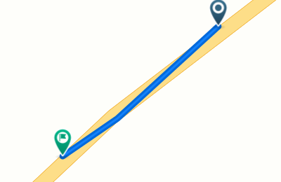 Route in der Bikemap App öffnen