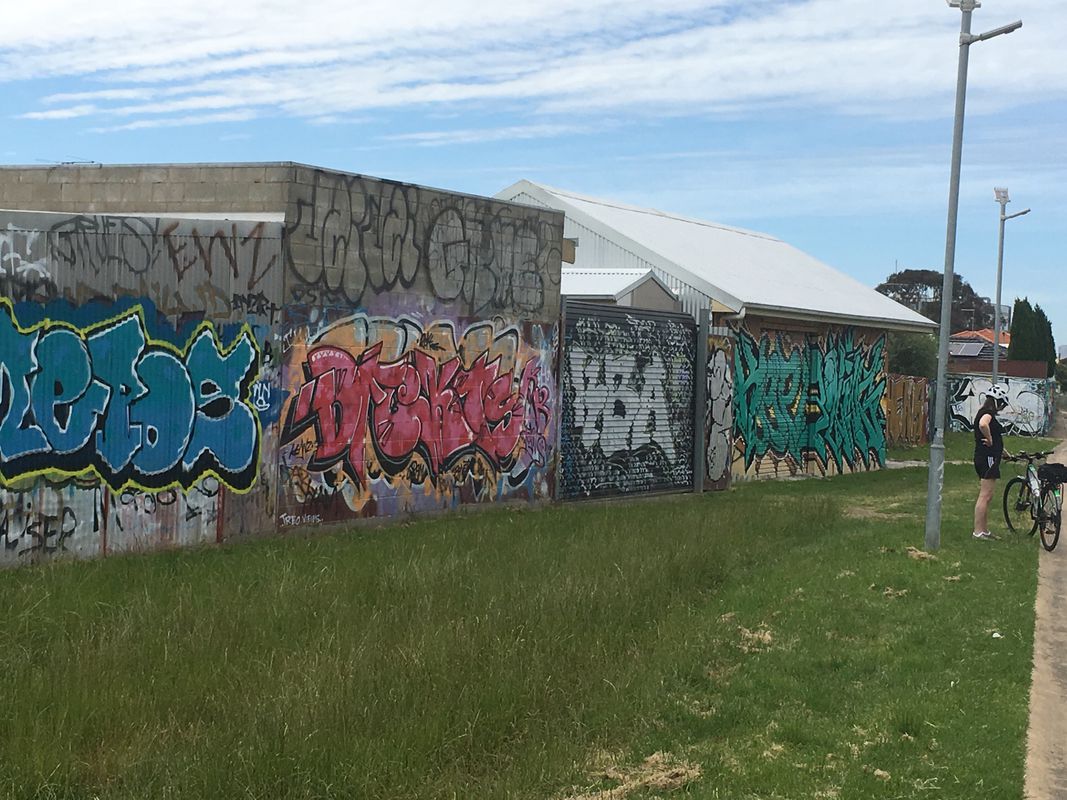 ride through Moonee Ponds