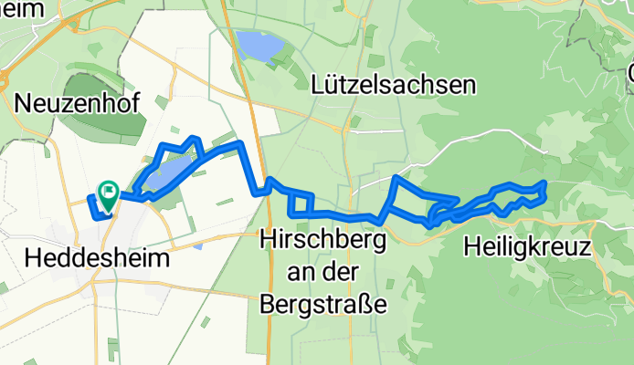 Radrunde durch Heddesheim