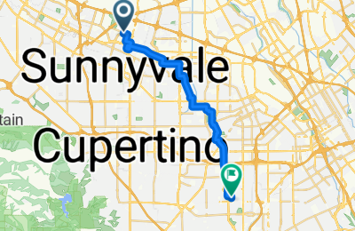 Route in der Bikemap App öffnen