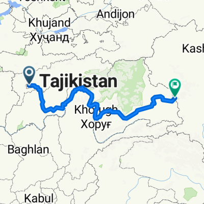 Dushanbe - Kulma Pass