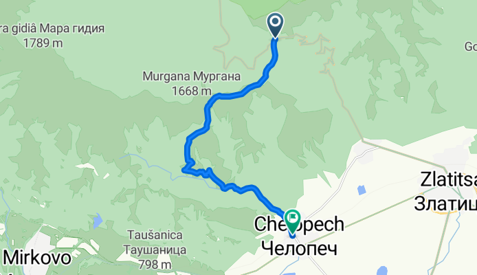 х.Кашана- гр.Челопеч