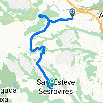 bike tour from Abrera to Sant Esteve Sesrovires