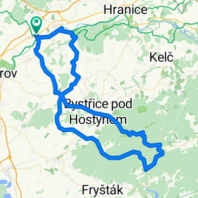 Výživná trasa Osek - Držková - Osek