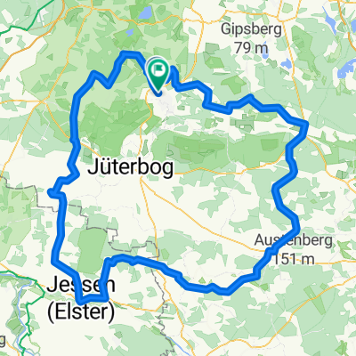 flache Rund von Luckenwalde