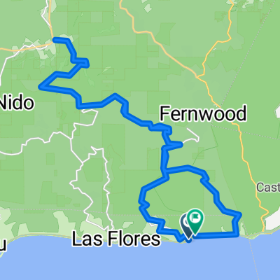 Big Rock - Stunt Road - Tuna Canyon Rd - 37 Km