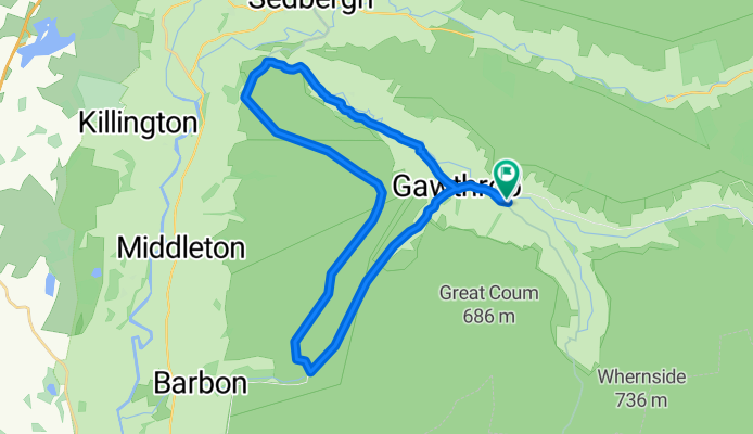 Dent -hilly 20 miles