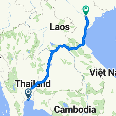 Bangkok - Vientiane - Hanoi