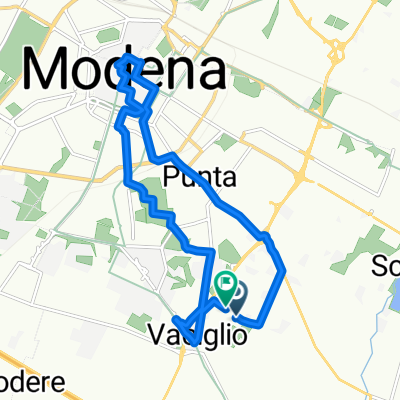 Modena-Stellplatz-Altstadt 13km