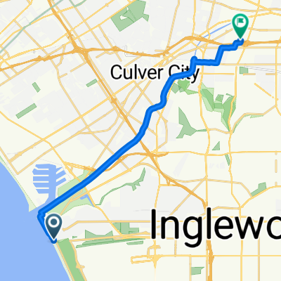 ride through Los Angeles