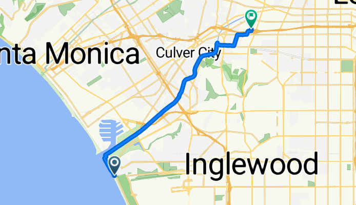 ride through Los Angeles