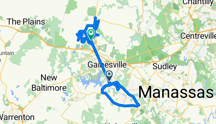 Lengthy ride from Gainesville to Haymarket