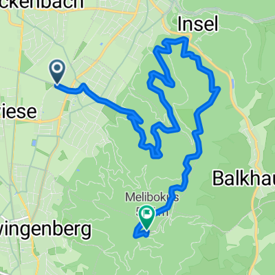 Weilerweg Melibokus