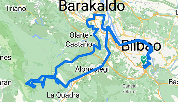 Bilbao - Monte Eretza (por cruces)