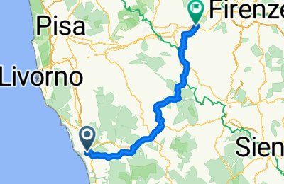 Route in der Bikemap App öffnen