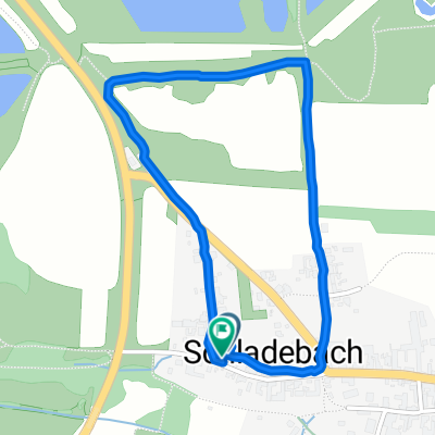 Kurze Radrunde durch Leuna